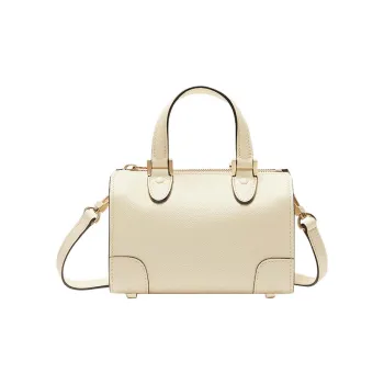 Valextra Calfskin Shoulder Bag, Crossbody Bag Mini Women's White
