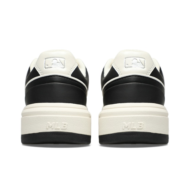 MLB Chunky Liner Skateboard Shoes Unisex Low-Top Black White