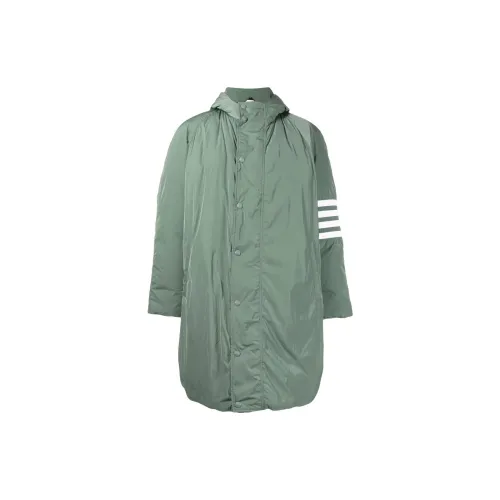 THOM BROWNE Coats Men Matcha Green