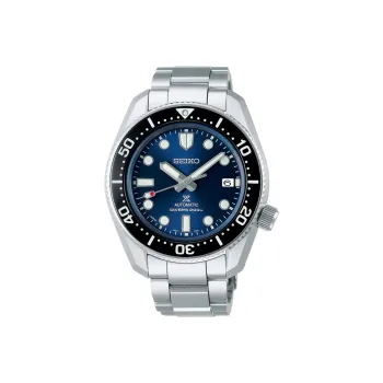 SEIKO Prospe Automatic Mechanical Movement Stainless Steel Strap Watch Men's Watches Blue Dial