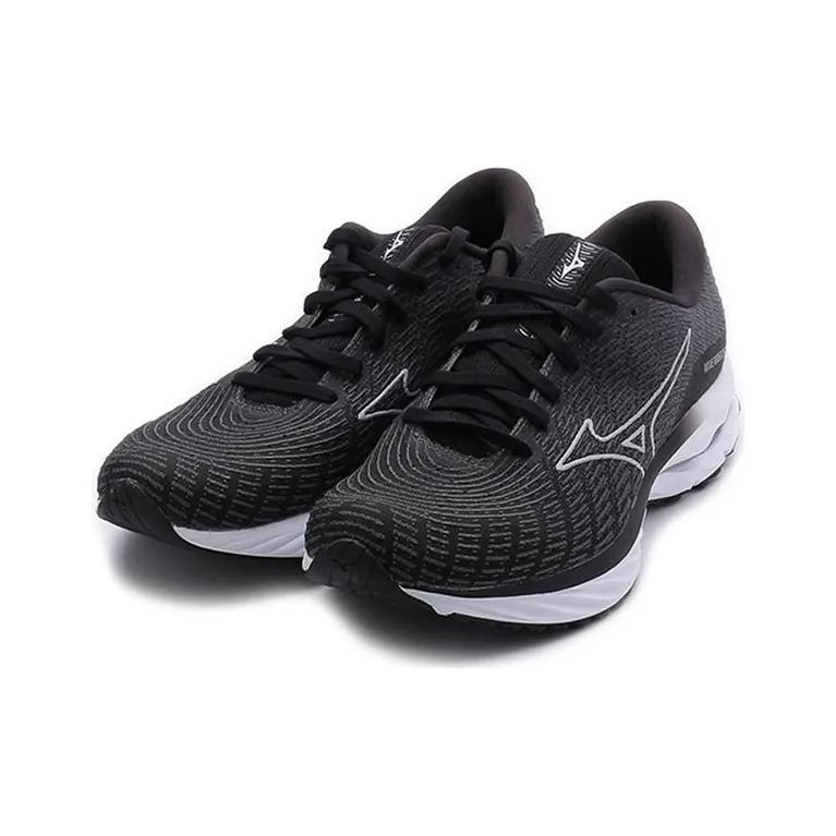 Mizuno Wave Rider 26 Super Wide 'Black White'-2