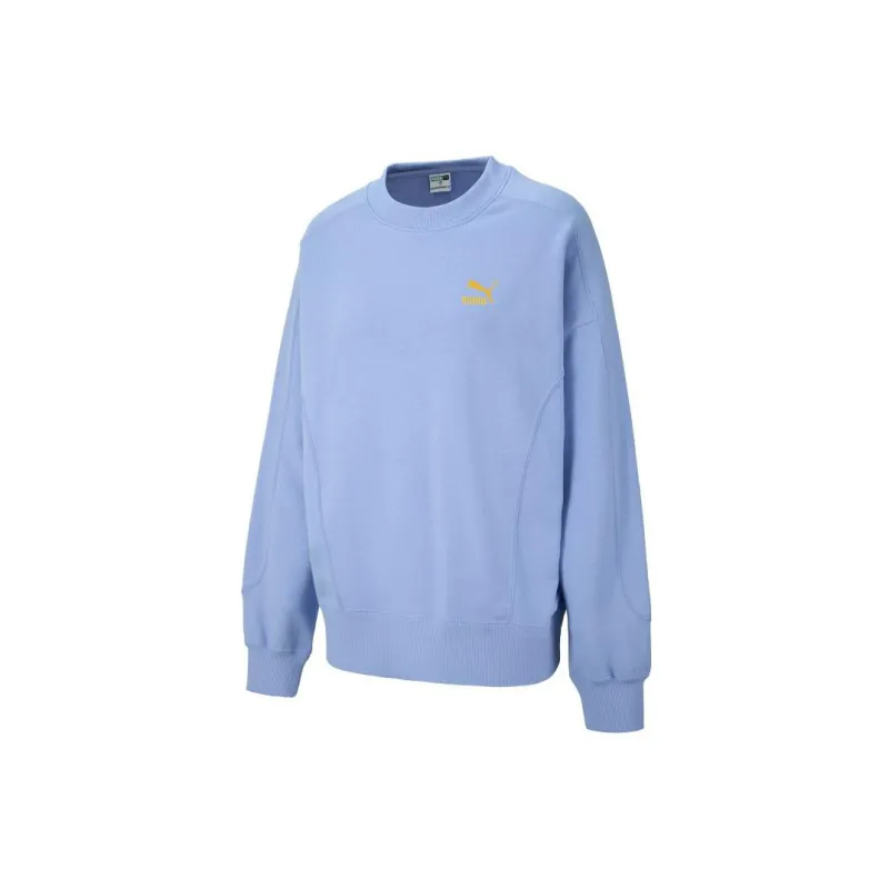 PUMA CLASSICS Joy Sweatshirts Women's Lavender-1