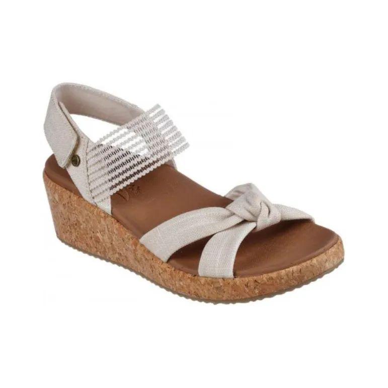 Skechers ARCH FIT BEVERLEE Juliet Beach Sandals Women's Natural-2
