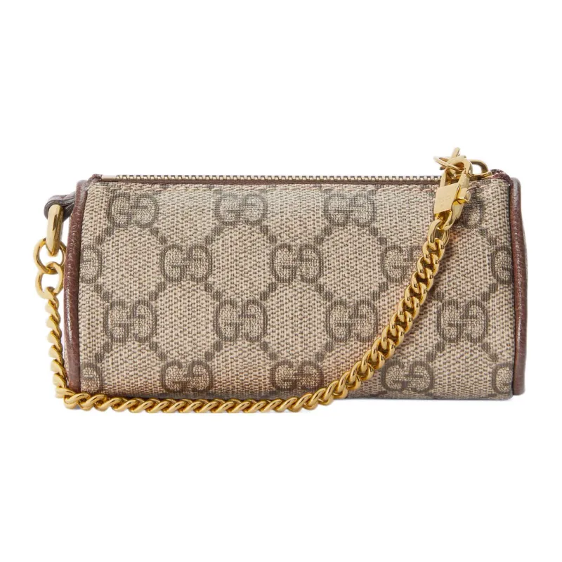 GUCCI Coin Purse With Double G Strawberry-3
