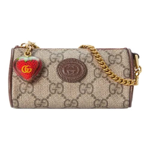 GUCCI Coin purse with Double G strawberry