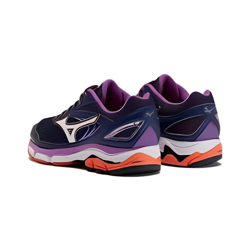 Mizuno Wave Inspire 13 Low Tops Wear resistant Purple-2
