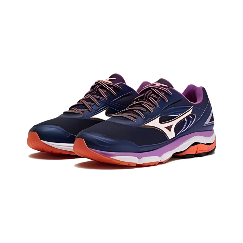 Mizuno Wave Inspire 13 Low Tops Wear resistant Purple-1