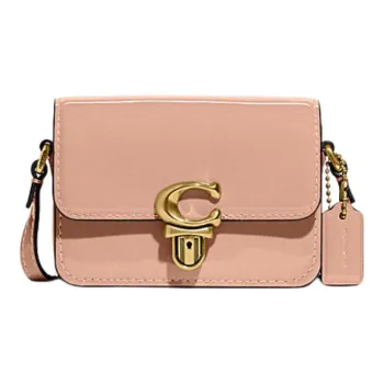 COACH Studio Cow Leather Shoulder Bag Crossbody Bag Mini Women's Pink