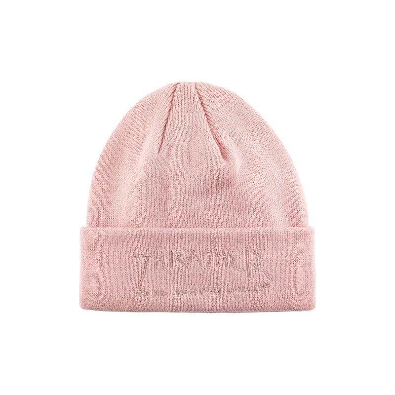 Thrasher Beanies Unisex Pink-0