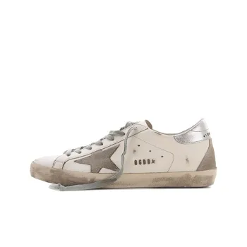 Golden Goose Super Star White Silver