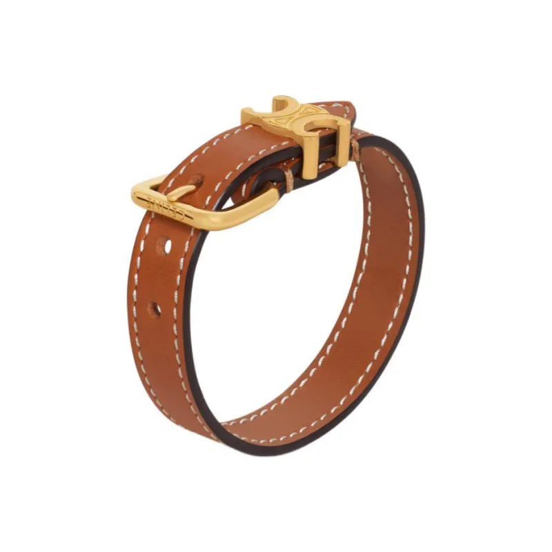 CELINE Calfskin Wristbands Women's-1