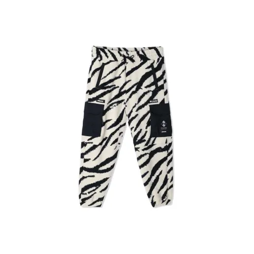 Columbia Knitted Sweatpants Men Black/White