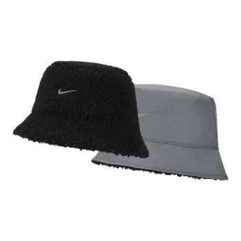 Nike Reversible Fleece Bucket Hat Black/Gray