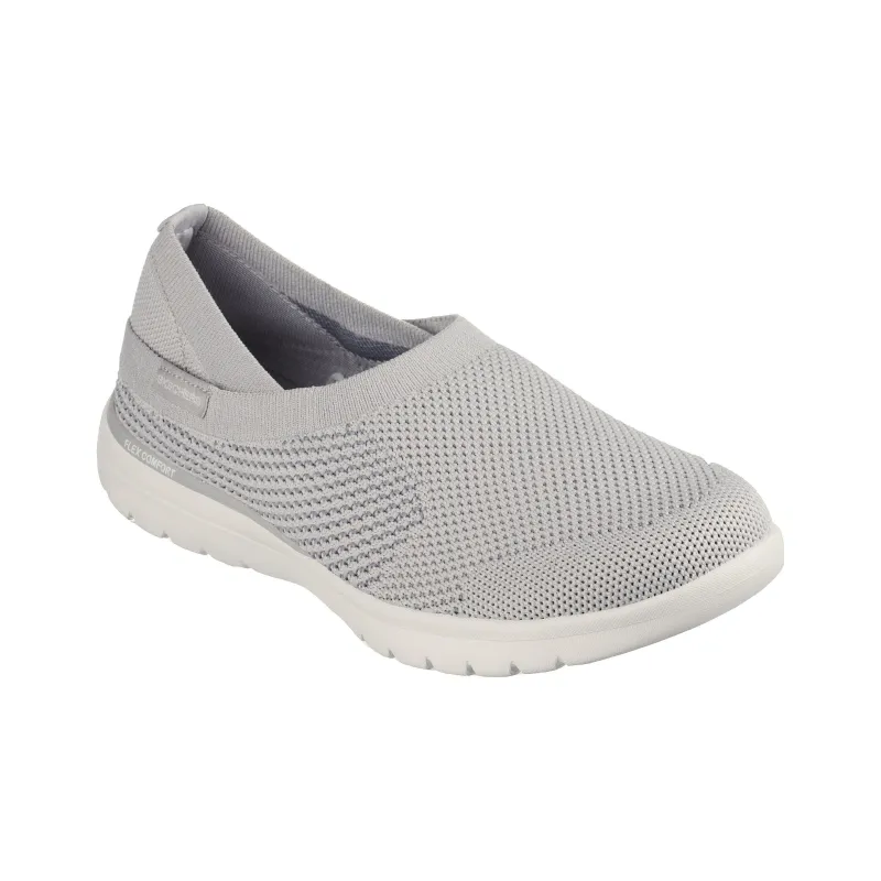Skechers ON THE GO Remedy Cushioned Slip-Resistant Low-Top Casual Shoes Women's Gray-2