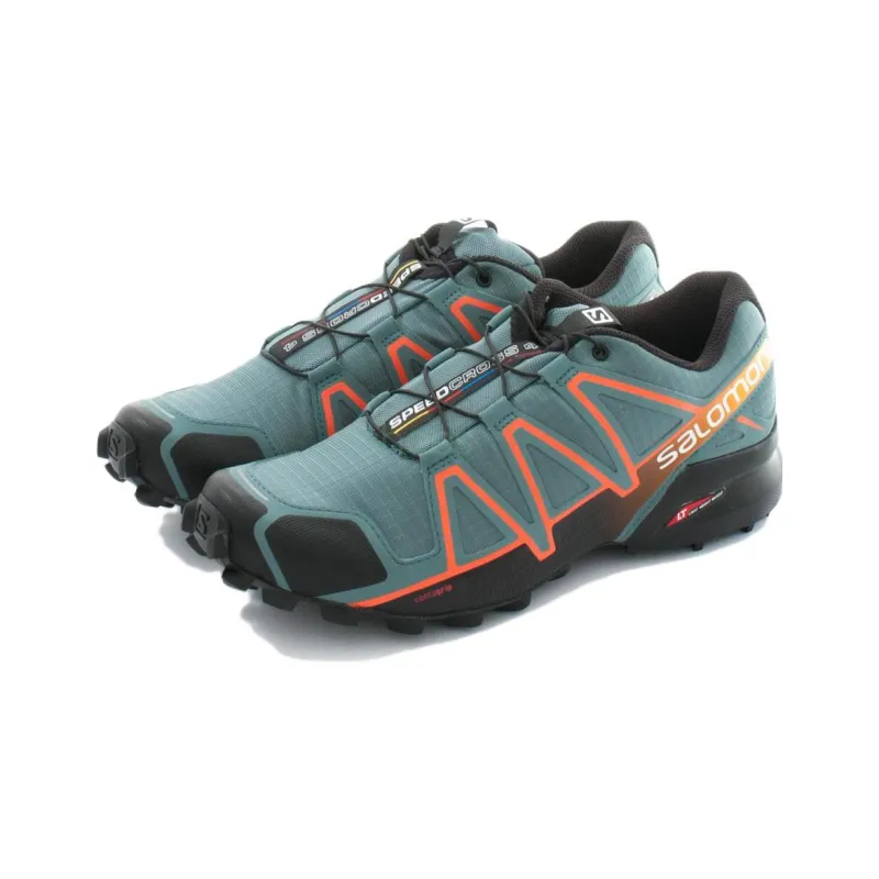 SALOMON Cross Hiking / Trekking Shoes Unisex Low Top Blue-1