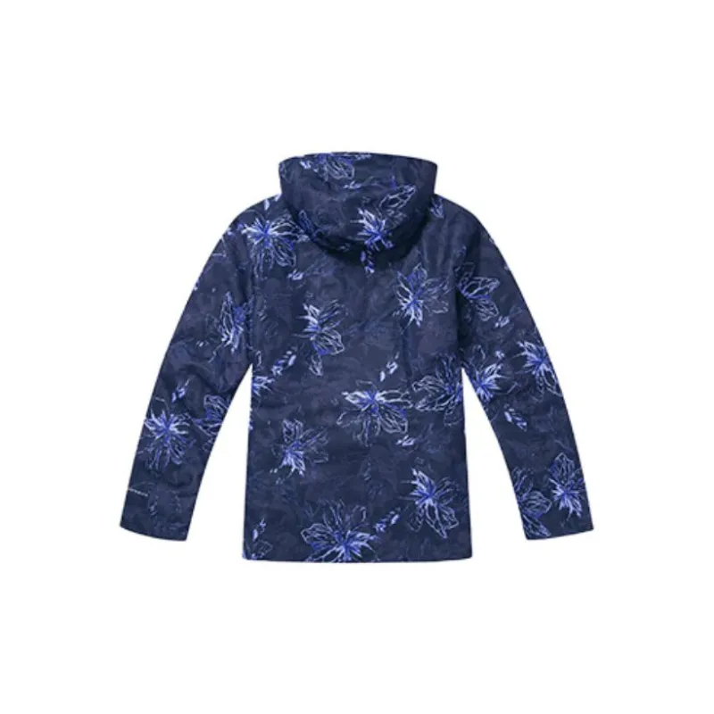 Columbia Waterproof Windbreaker Jacket Women's Marine Blue-1