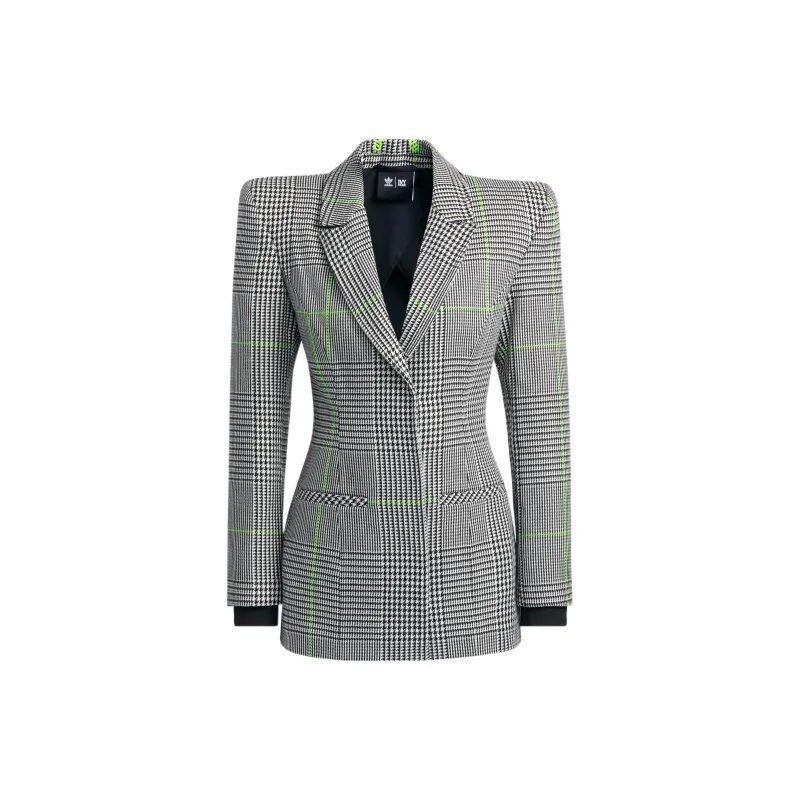 Adidas Ivy Park Halls of Ivy Suit Jacket White/Black/Semi Solar 