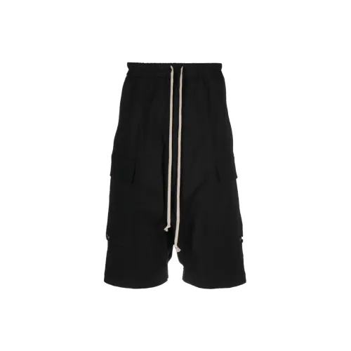 RICK OWENS Casual Shorts Men Black