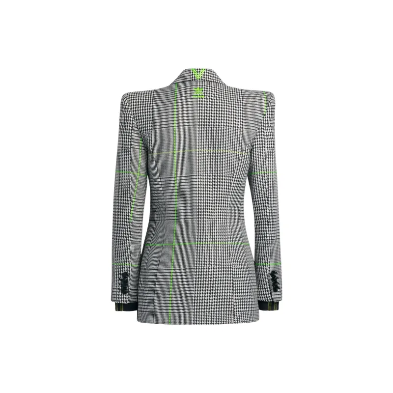 Plaid Adidas Ivy Park Halls Of Ivy Suit Jacket Ivy Park Blazer 