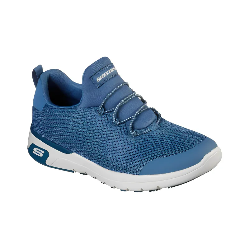 Skechers Work Casual Shoes Women's Low-Top Blue-2