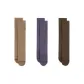1 Set 3 Pack (Khaki+Blue+Brown)