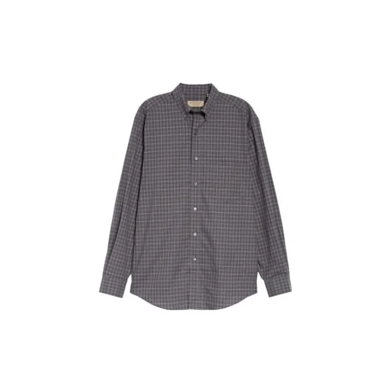 Burberry Small Scale Check Cotton Shirt-1