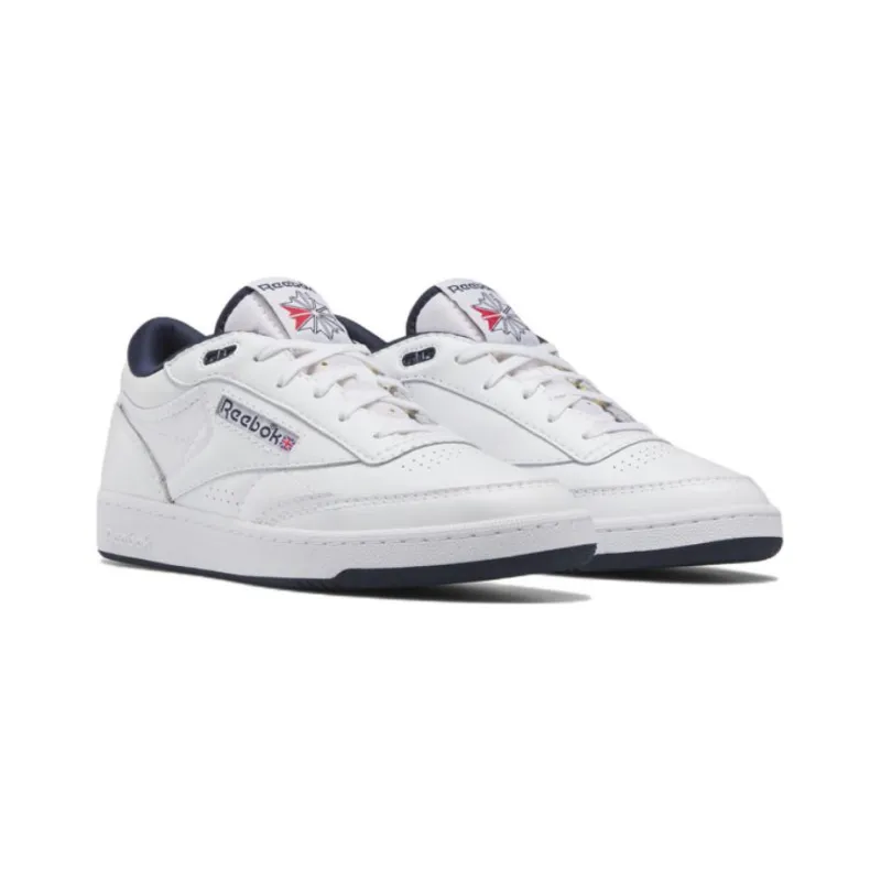 Reebok Club C Mid 2 Vintage 'White Vector Navy'-2
