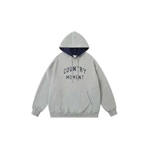 COUNTRY MOMENT Sweatshirts Unisex Gray