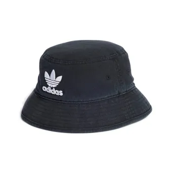 Adidas Cotton Bucket Hats Unisex Black