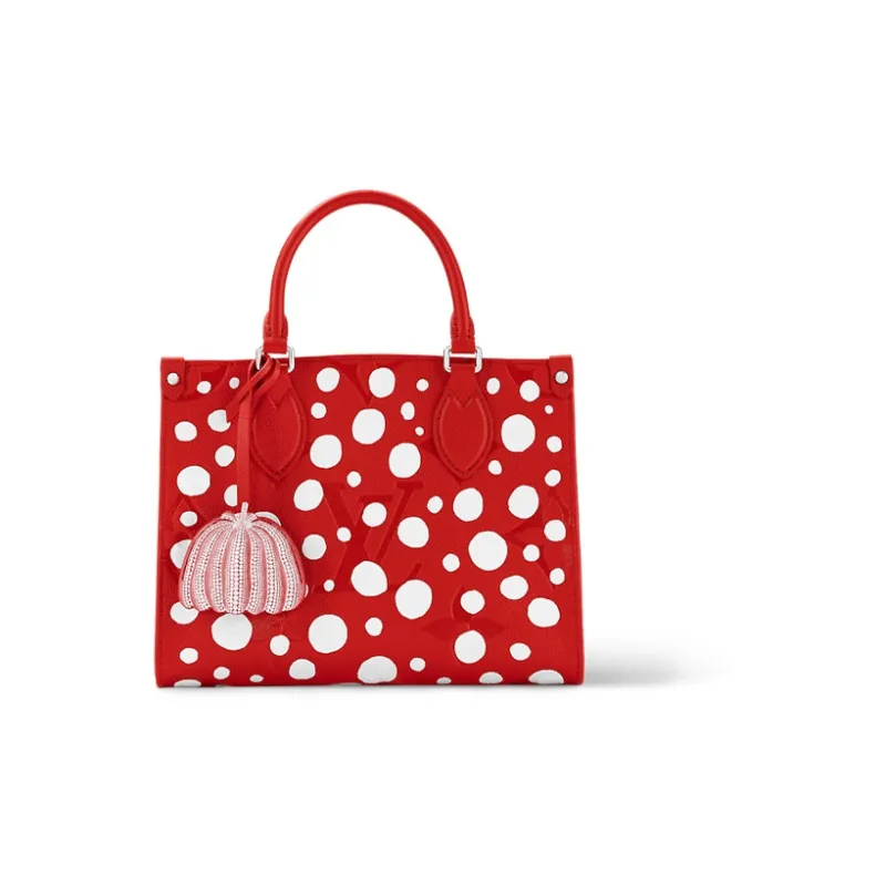 LOUIS VUITTON X Yayoi Kusama OnTheGo Pm Red/White-0