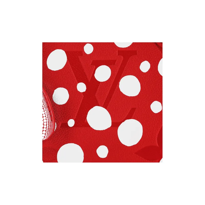 LOUIS VUITTON X Yayoi Kusama OnTheGo Pm Red/White-5