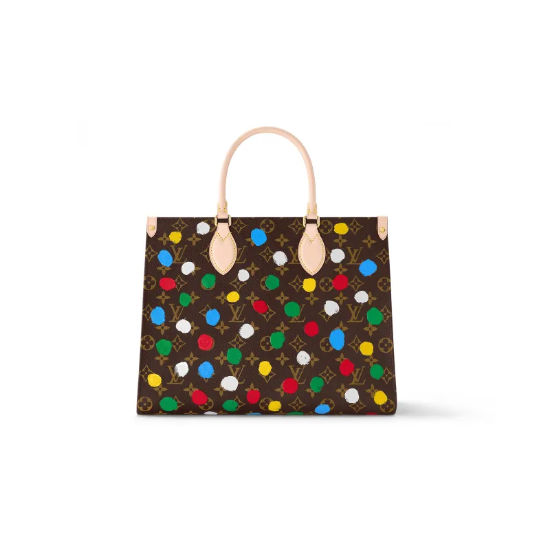 LOUIS VUITTON X Yayoi Kusama OnTheGo Mm Monogram Multicolor-2