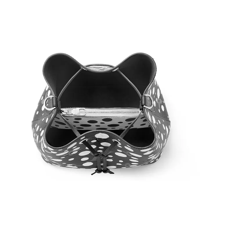 LOUIS VUITTON X Yayoi Kusama NeoNoe Mm Black/White-3
