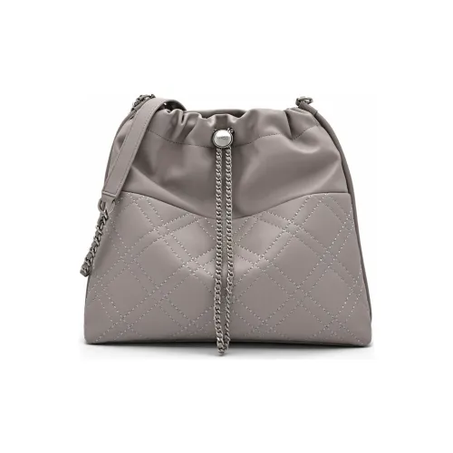PEDRO Artificial Leather Tote Bag, Shopping Bag, Shoulder Bag Large Size Women's Gray/Mustard Yellow
