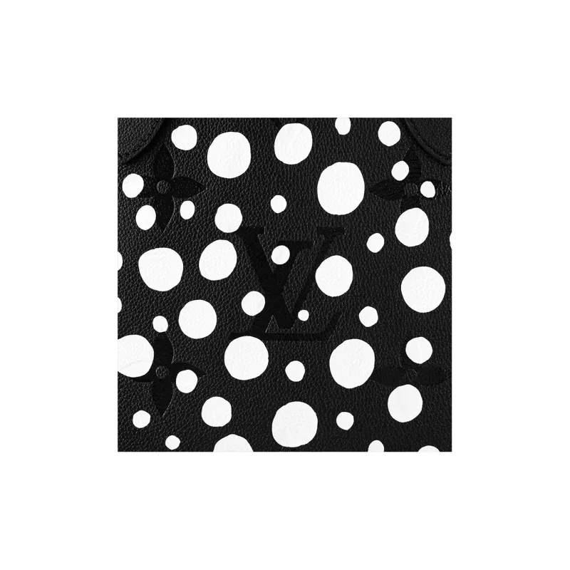 LOUIS VUITTON X Yayoi Kusama Neverfull Mm Black/White-4