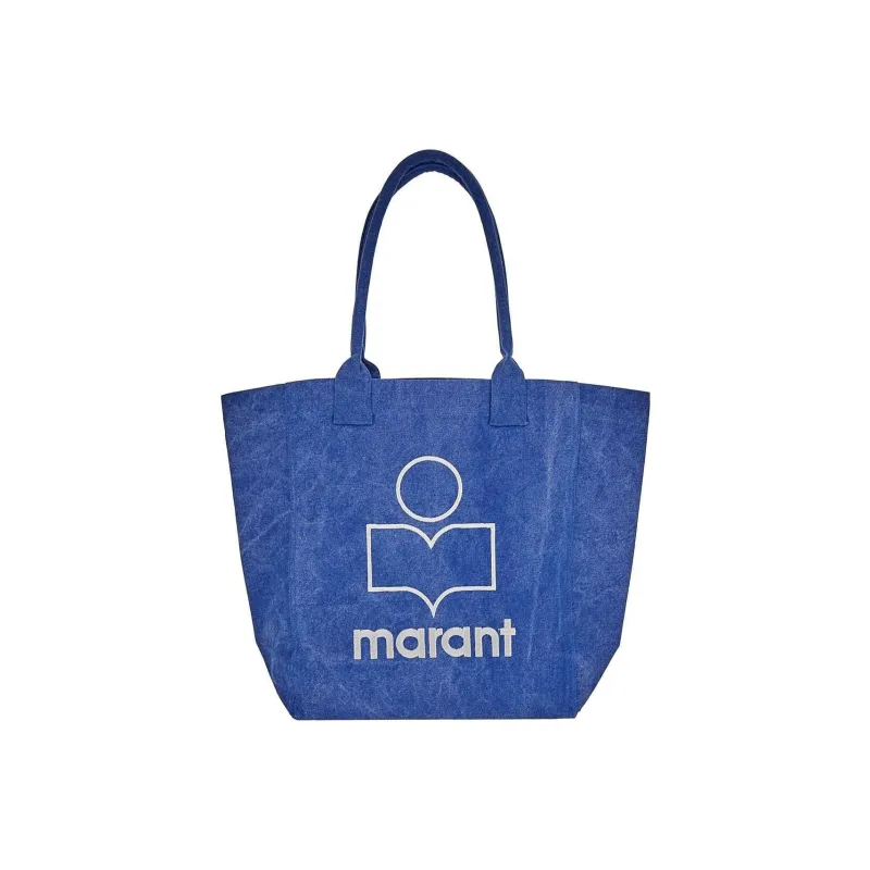 ISABEL MARANT Yenky Logo Embroidered Tote Bag-0