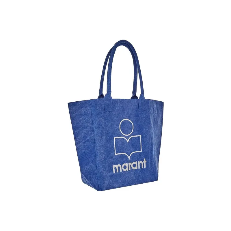 ISABEL MARANT Yenky Logo Embroidered Tote Bag-1