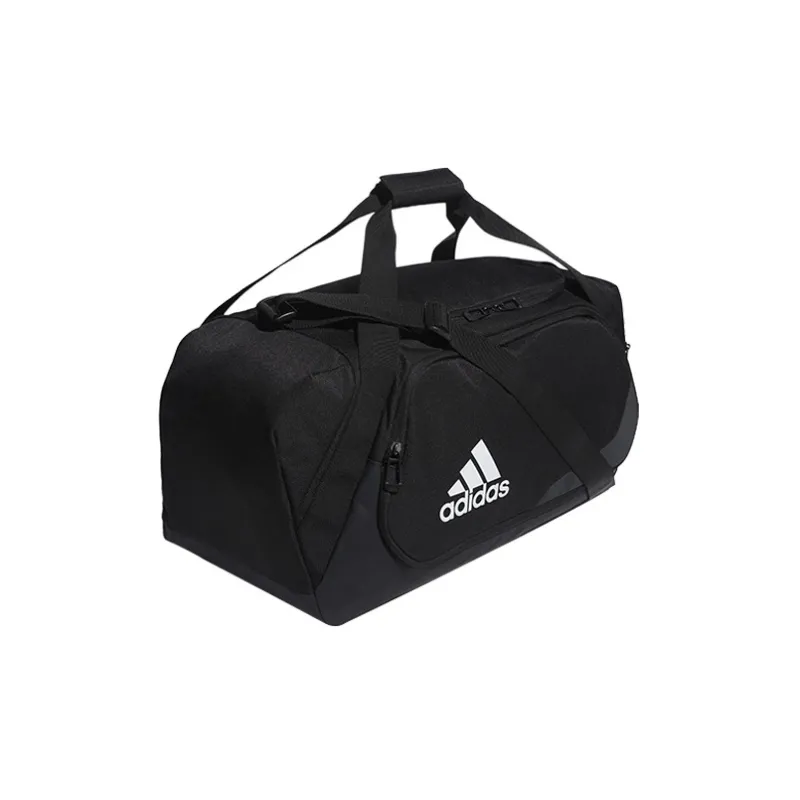 Adidas Polyester Sports Bag, Shoulder Bag, Crossbody Bag, Handbag Large Size Unisex Black-1