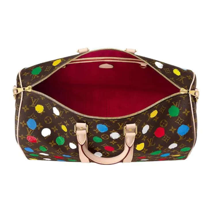 LOUIS VUITTON X Yayoi Kusama Keepall 45 Monogram Multicolor-4