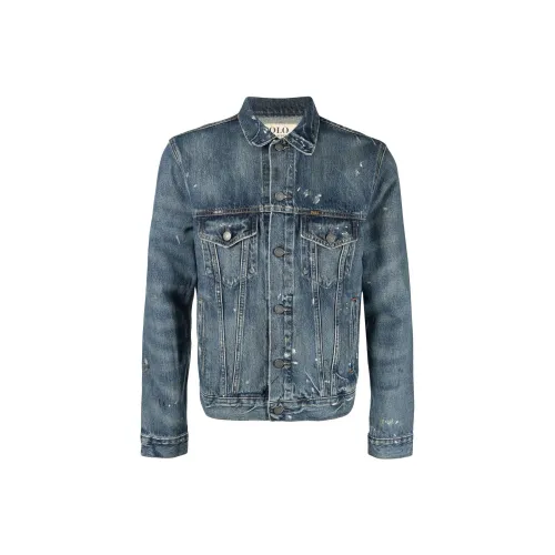 Polo Ralph Lauren Denim Jackets Men Blue