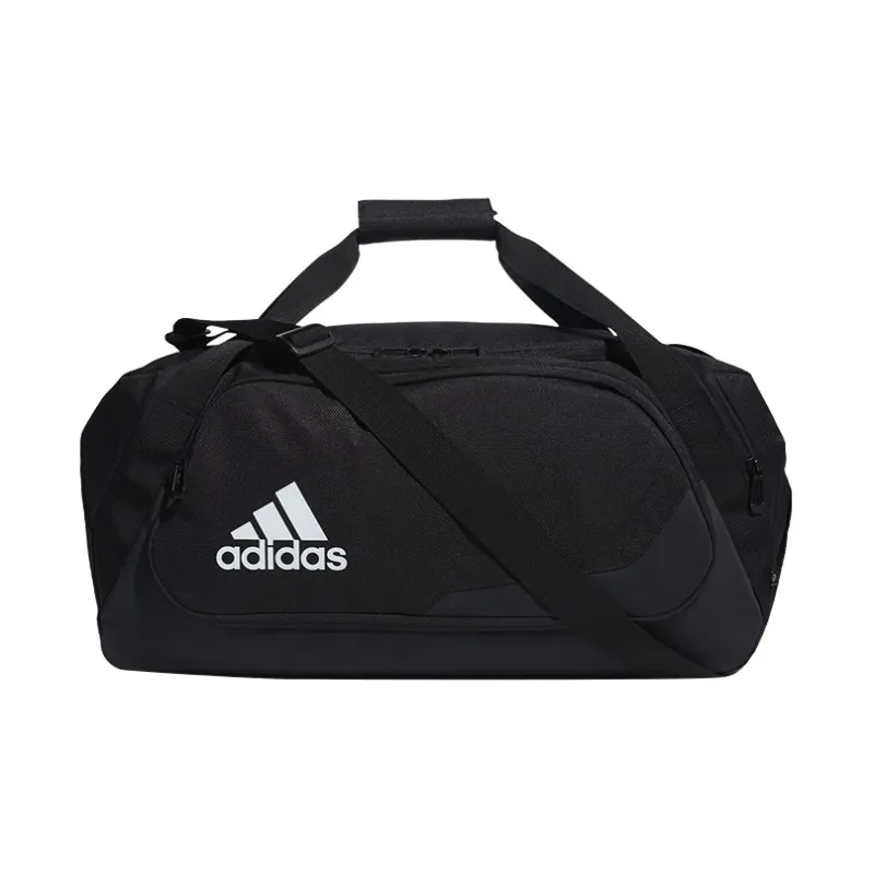 Adidas Polyester Sports Bag, Shoulder Bag, Crossbody Bag, Handbag Large Size Unisex Black-0