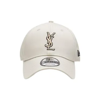 SAINT LAURENT Cotton Baseball Caps Unisex White