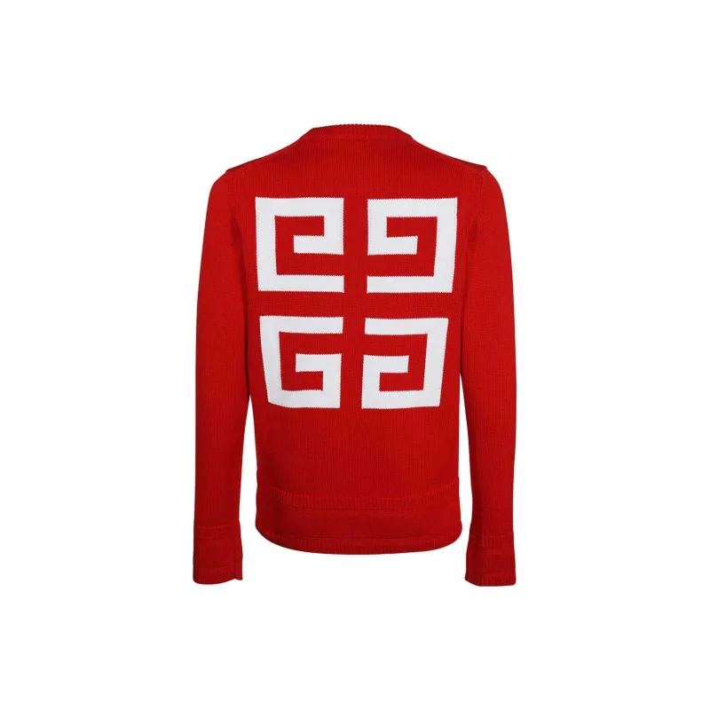GIVENCHY SS23 Sweater Men's Red-1