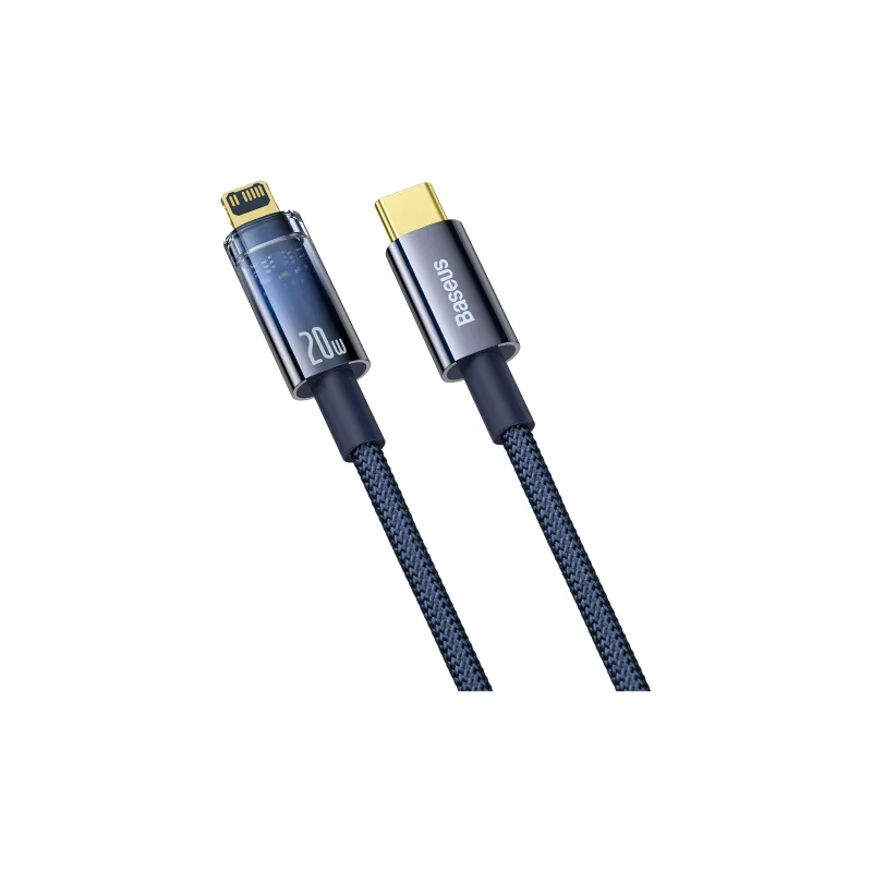 Baseus Explorer Collection Type C To Lightning Smart Power off Fast Charging Cables-9