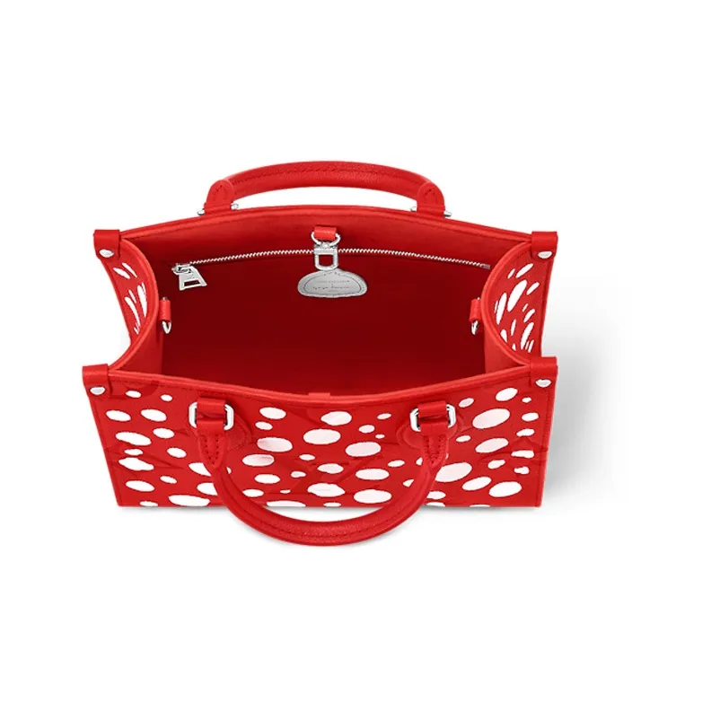 LOUIS VUITTON X Yayoi Kusama OnTheGo Pm Red/White-3