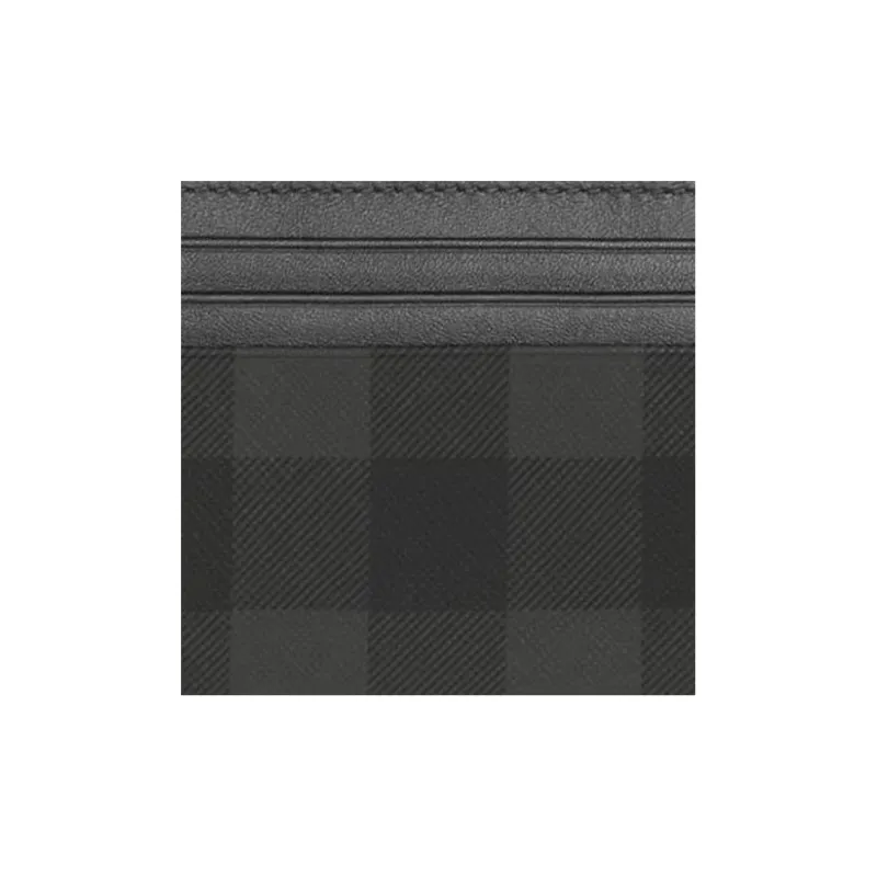 Burberry Leather Wallet Men's Gray-4
