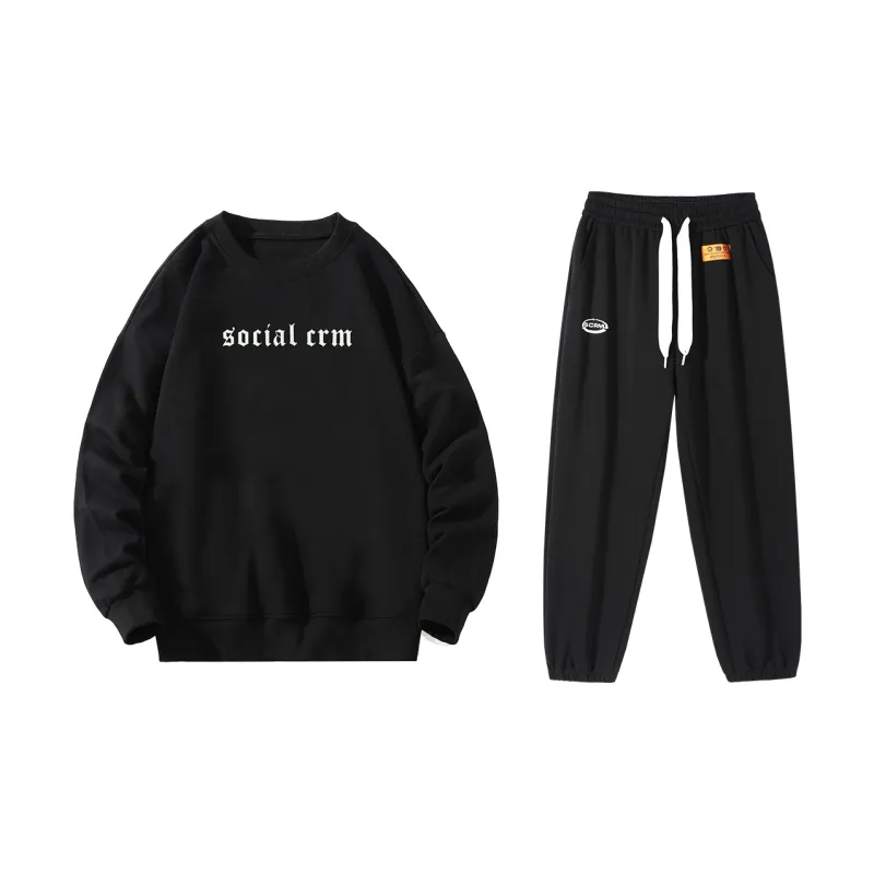 SCRM Straight Set Spring And Autumn Unisex-1