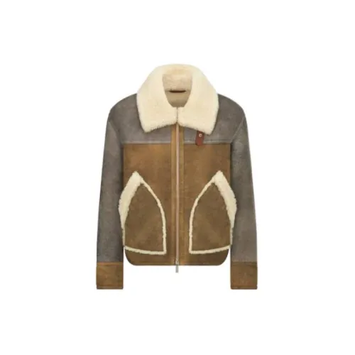 DIOR Jackets Men Brown