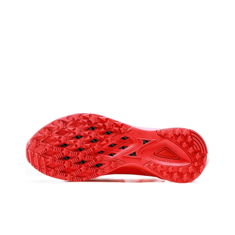 HEALTH 699pro Running Shoes Unisex Low Top Full Red Distribution-4