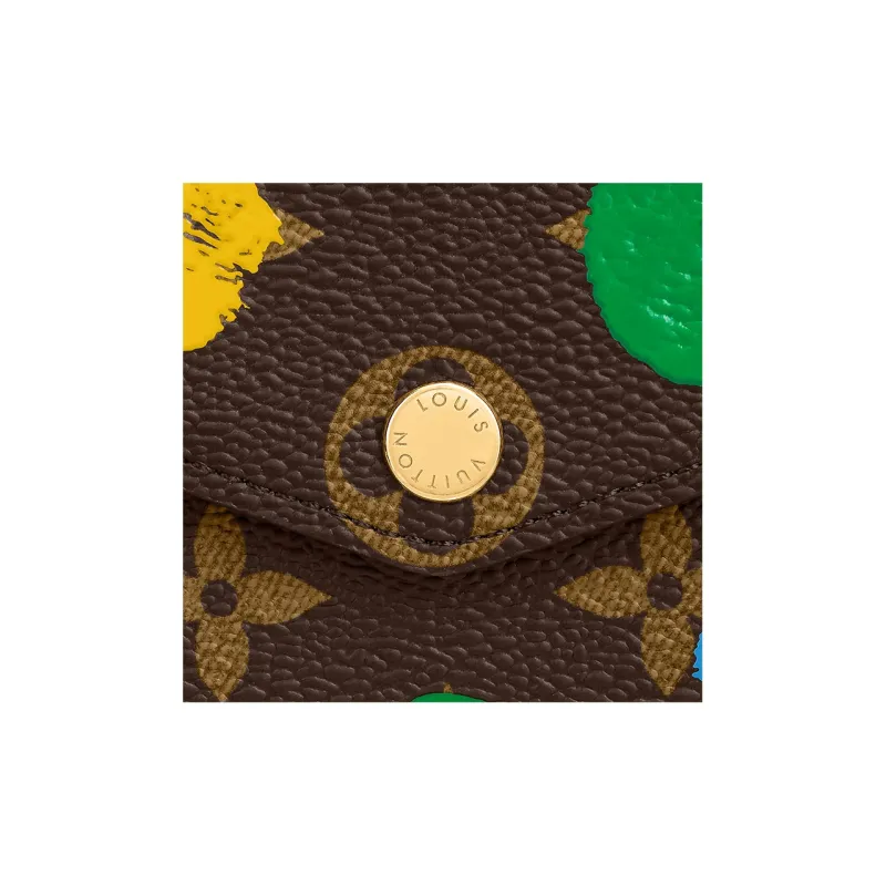 LOUIS VUITTON X Yayoi Kusama Sarah Wallet Monogram Multicolor-4